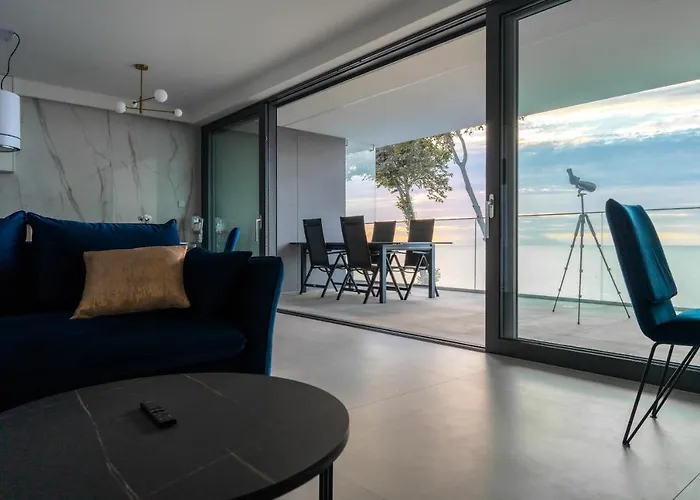 Horizon Hevenia Rewal Apartament Z Duzym Tarasem I Widokiem Na Morze
